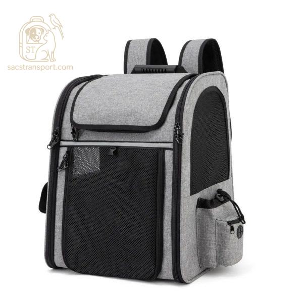 sac à dos transport chien extensible respirant
