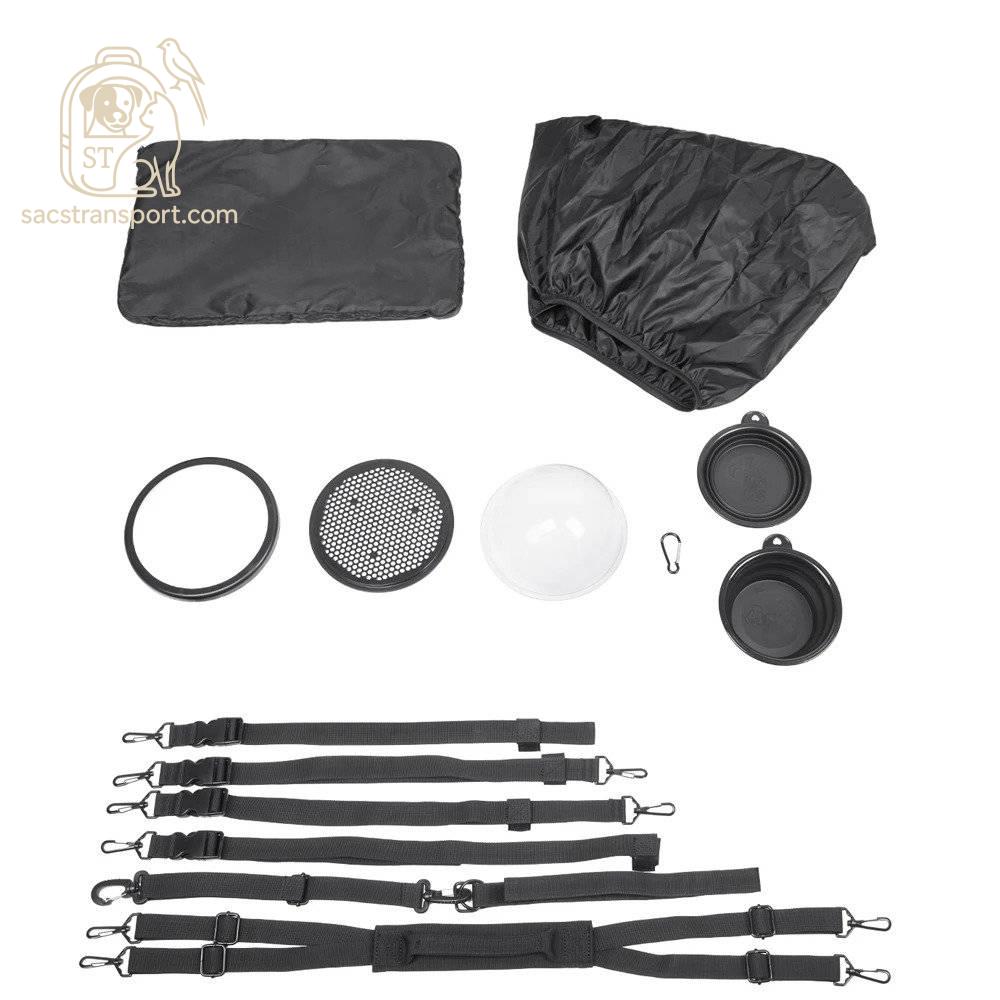 accessoire moto pour chien respirant