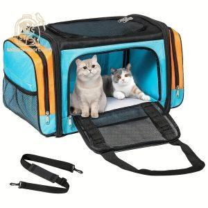 sac transport petit chien solide aéré stylé