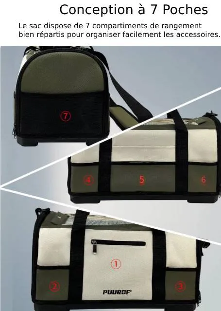 sac à dos chat XXL confortable et respirant