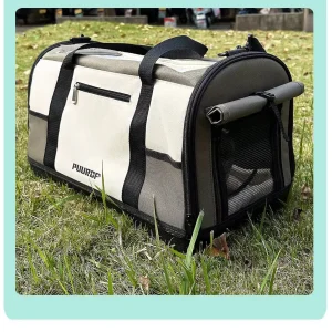 Sac Transport Chat XXL Respirant Renforcé Herbe