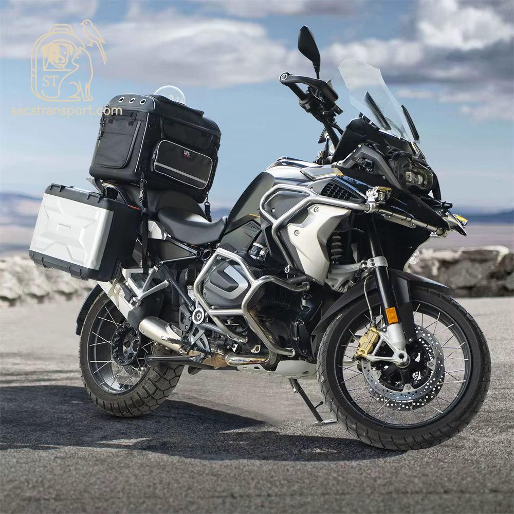 sac moto confortable pour petit chien